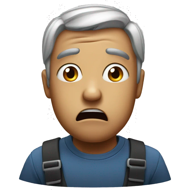 shocked stare emoji