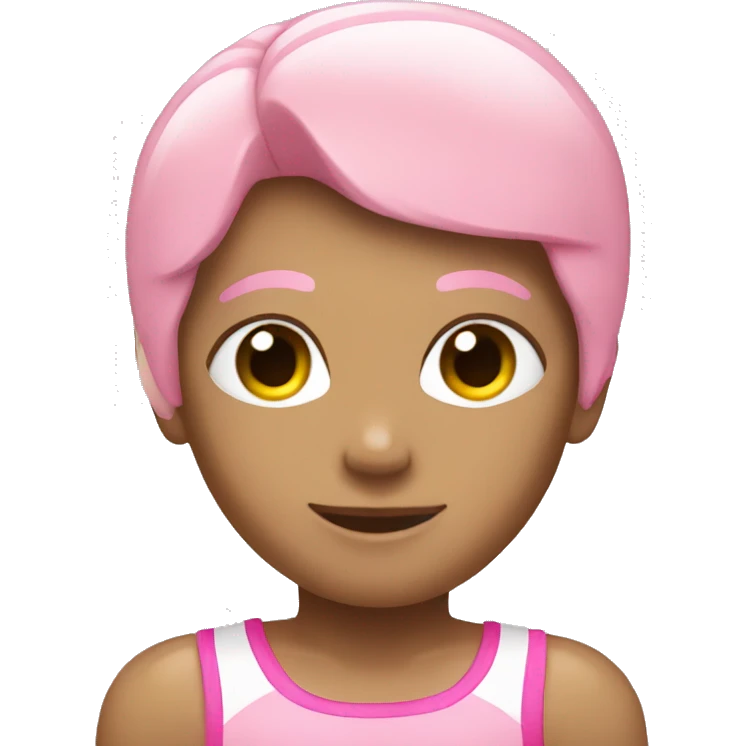 lights pink gym back emoji