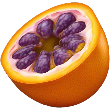 Passion fruit emoji