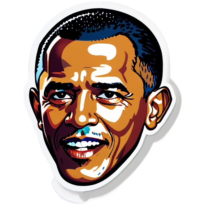 Nauseous Obama emoji