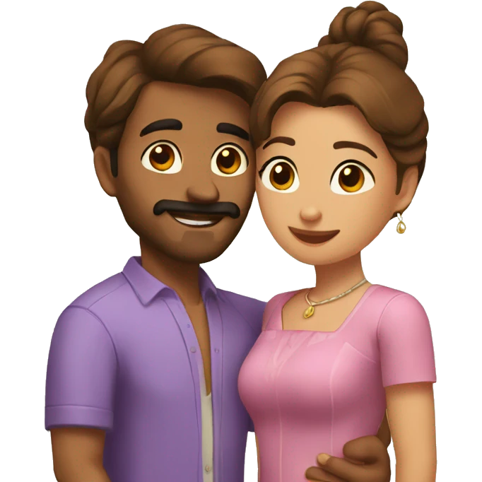Pelirroja pareja emoji