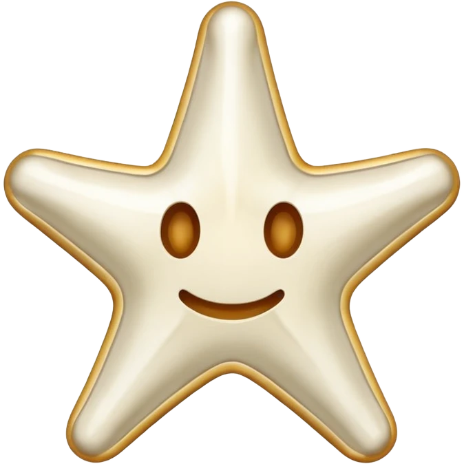 starshape made of bone emoji