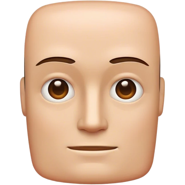 Square man  emoji