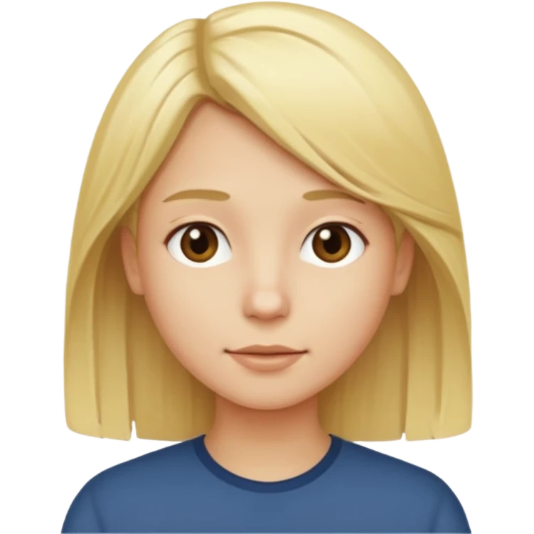 La même en + blond avec des cheveux un peu plus long  emoji