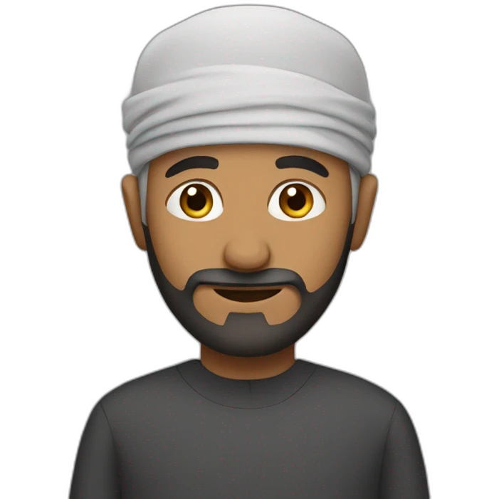 Muslim man emoji