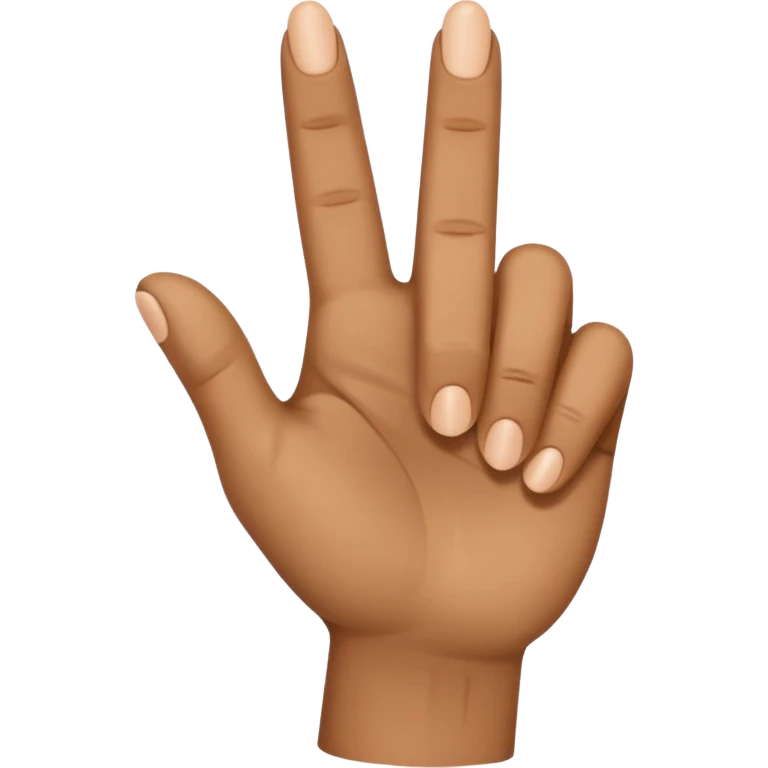 2 pointing fingers emoji