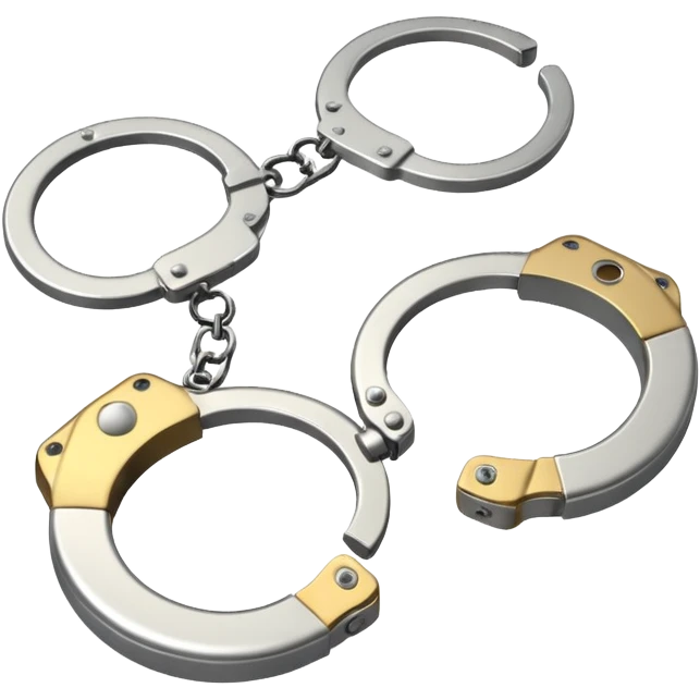 Released handcuffs emoji