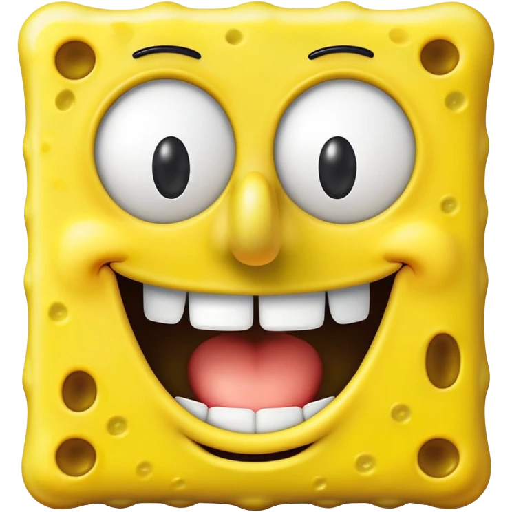 goofy spongebob  emoji