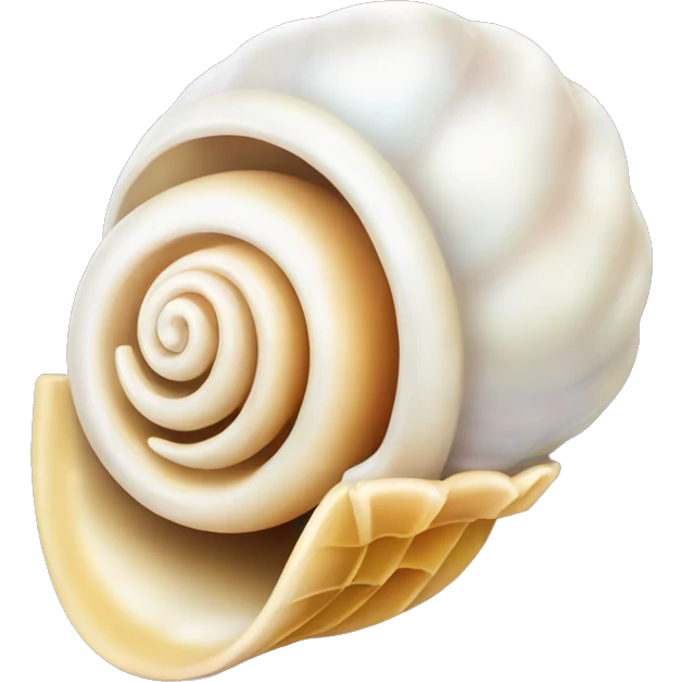 Single pretty shell with pearl inside open hinged shell emoji