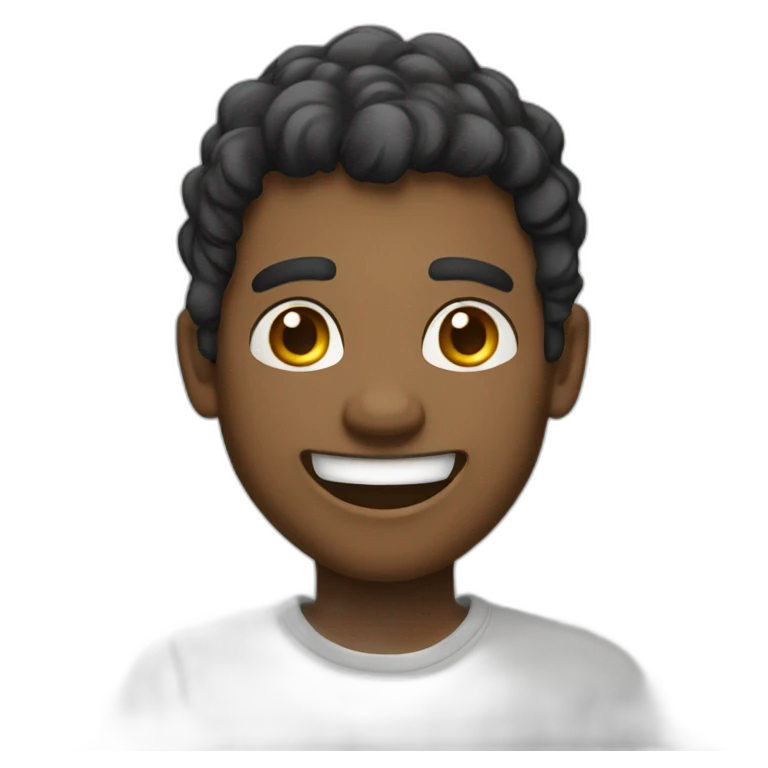Sourire méchant emoji
