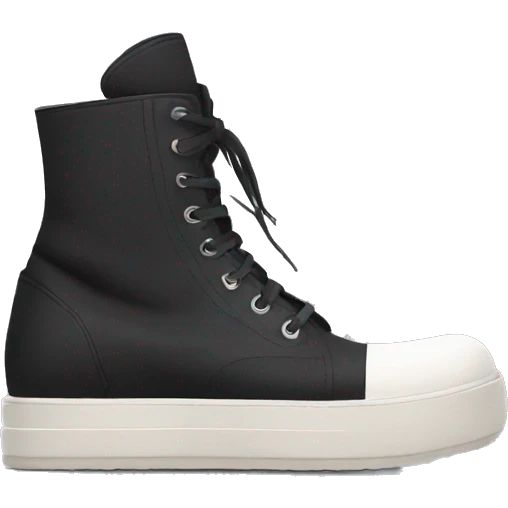 Shoes Rick Owens emoji