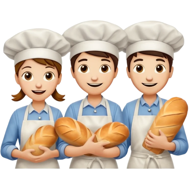 Goofy bakers emoji