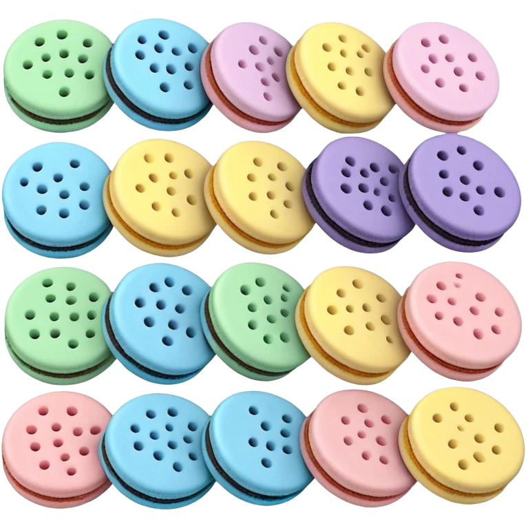 pastel oreos emoji