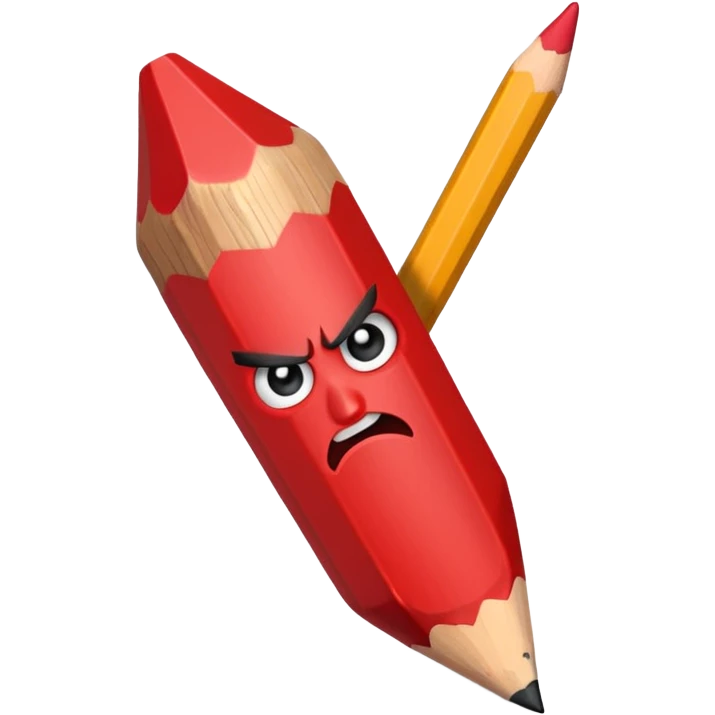 Kızgın kalem emoji