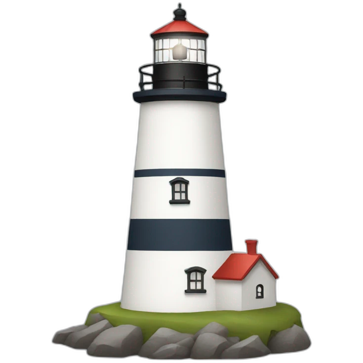 a lighthouse emoji