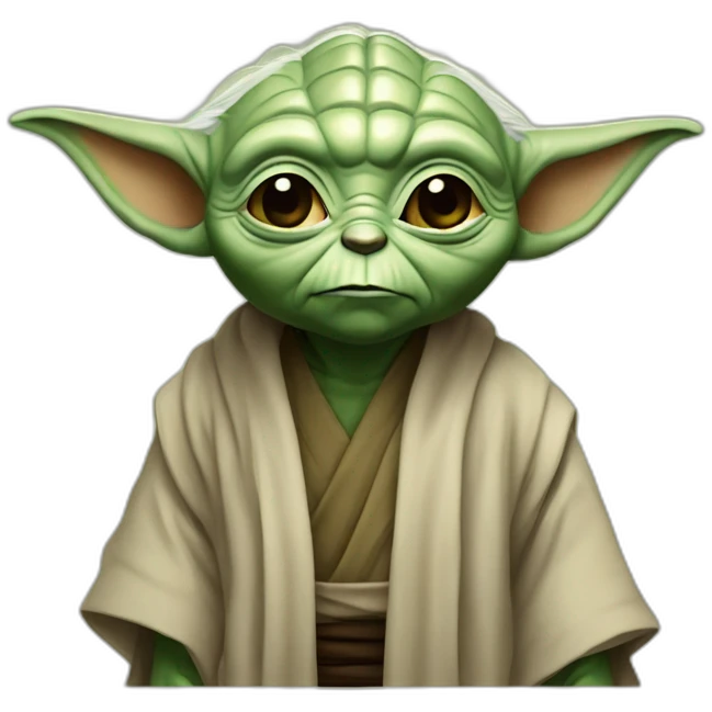 Mettre Yoda qui rigole emoji