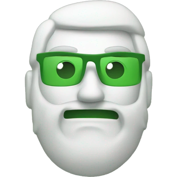 a green color plus symb emoji