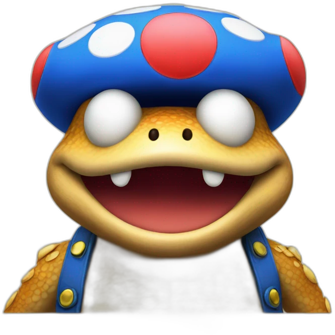 Mario toad emoji