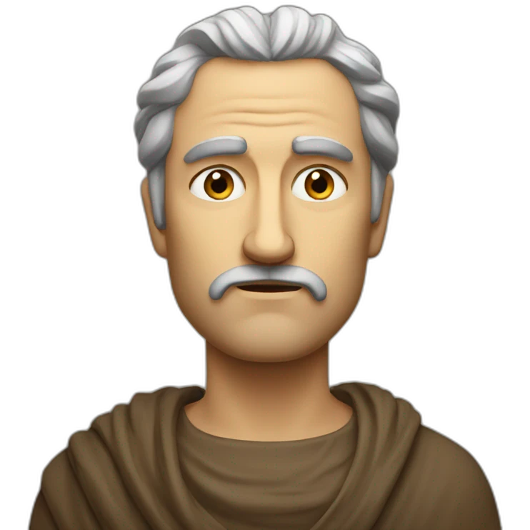 Stoic man emoji