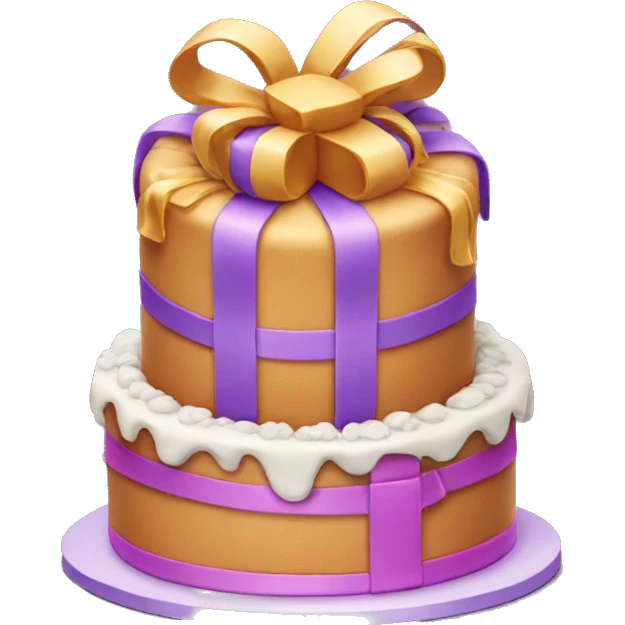 cake with gifts emoji