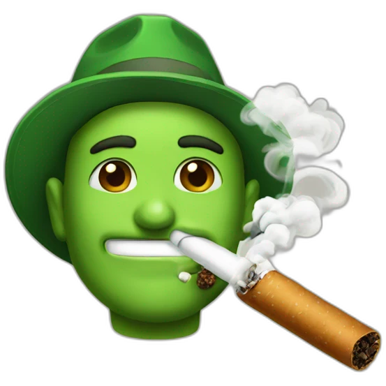 san juan bosco smoking fake weed emoji