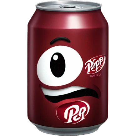 dr pepper in boo emoji