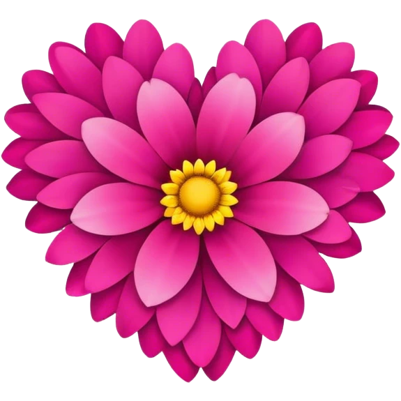 Flower heart emoji