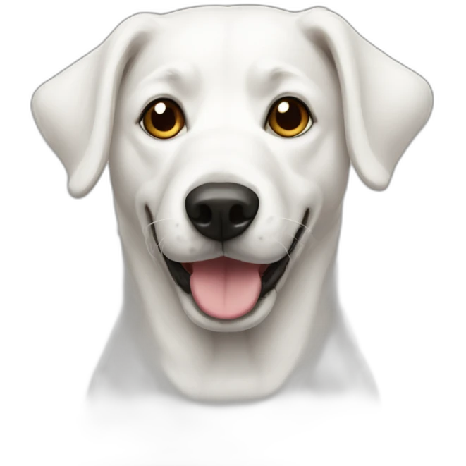 white-dog emoji