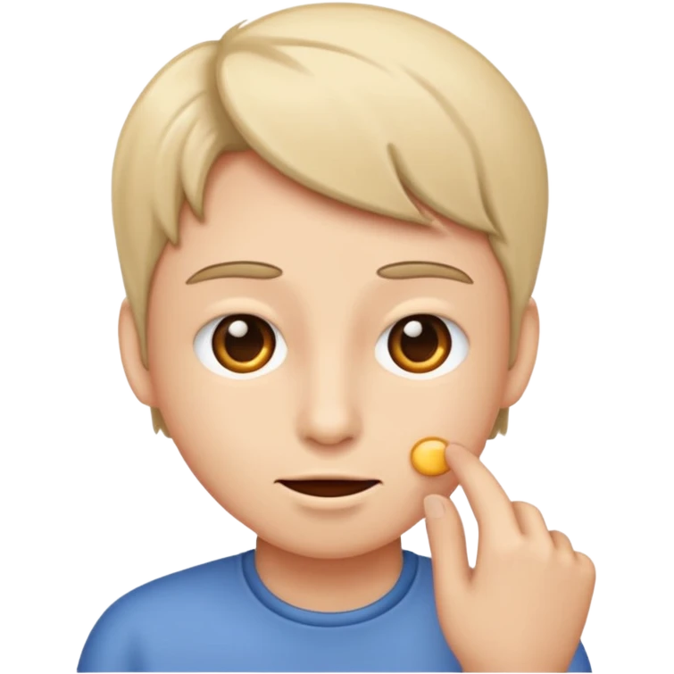Mewing emoji
