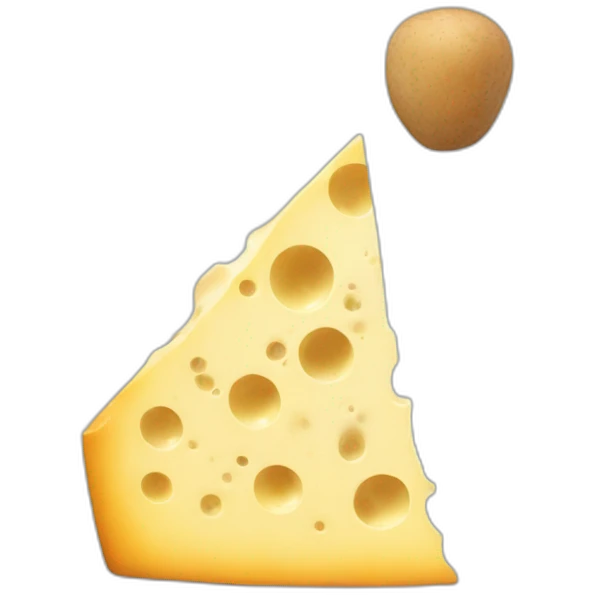 Cheese of man emoji