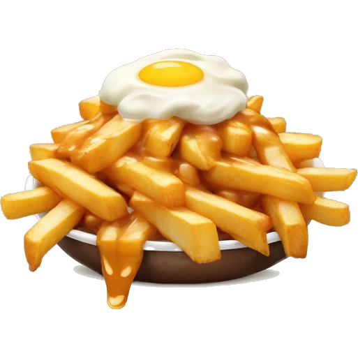 Poutine qui mange Poutine emoji