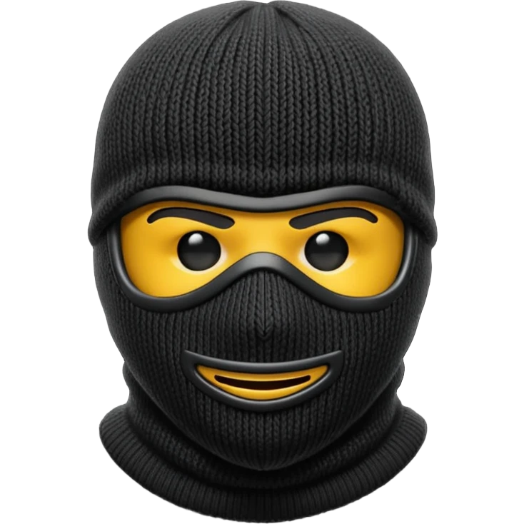 Ski mask  emoji