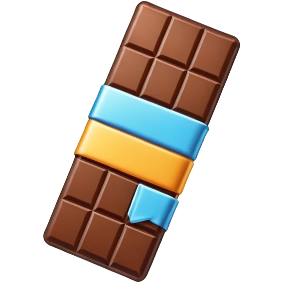 Chocolate bar multy colors emoji