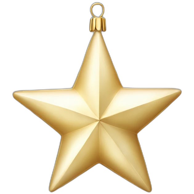 christmas decoration star emoji