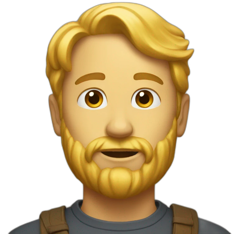 Golden path emoji