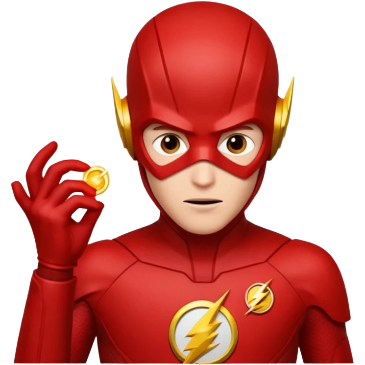 Fait moi Barry Hallein dans flash  emoji