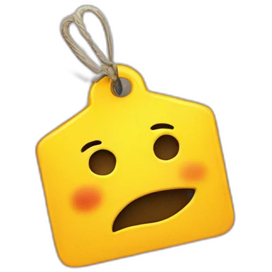 price tag emoji