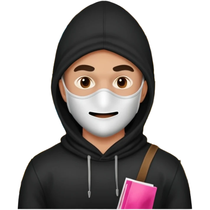Guy robbing a store emoji