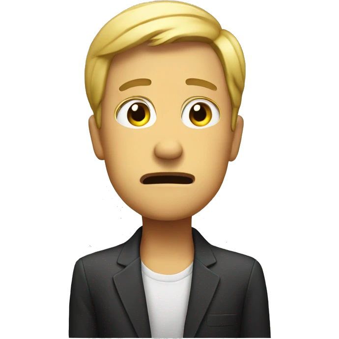 questioning something  emoji