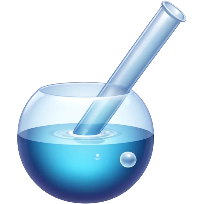 Bubble pipe made of quartz emoji