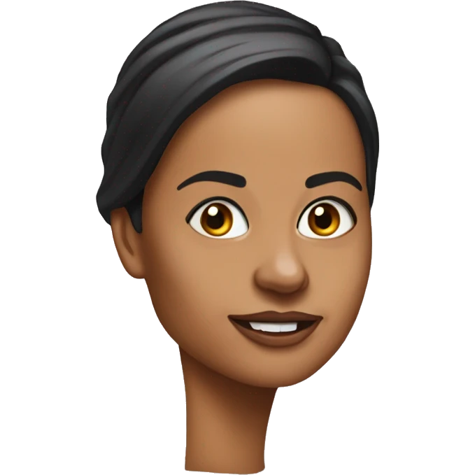 Sidne Pescott portrait emoji