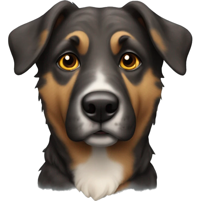 Brindle shepherd  emoji