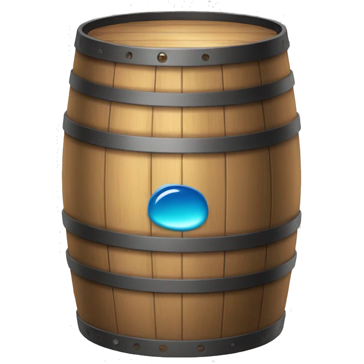 barrel with oil emoji