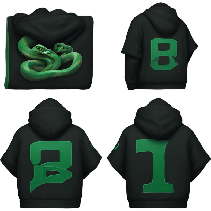 Slytherin hoodie  emoji