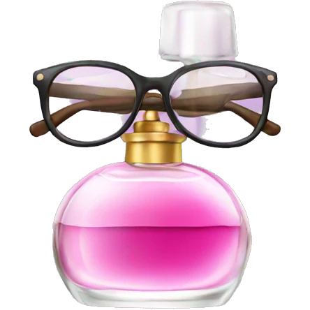 perfume with glasses  emoji