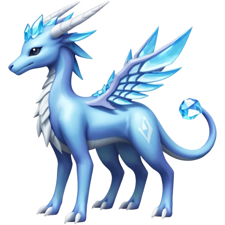 Amaura-Suicune-Dialga-Fakémon-hybrid-creature (full body)  emoji