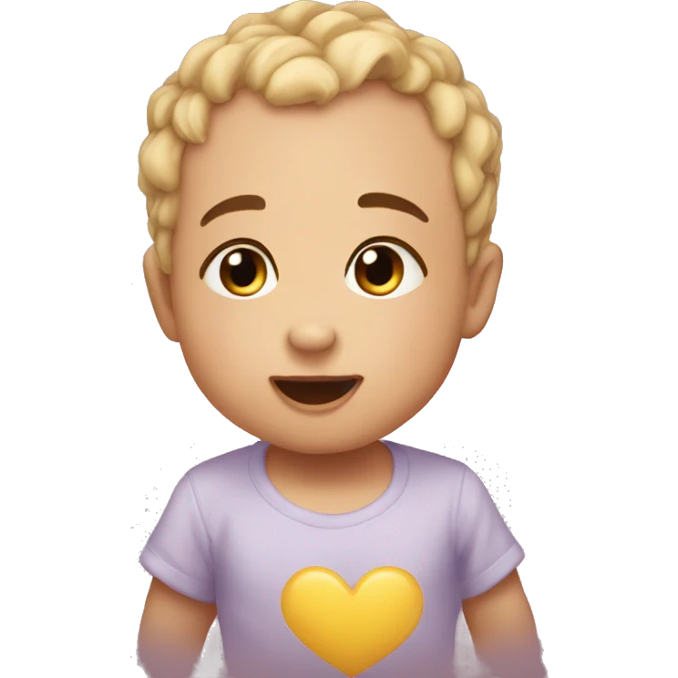 baby pino heart emoji