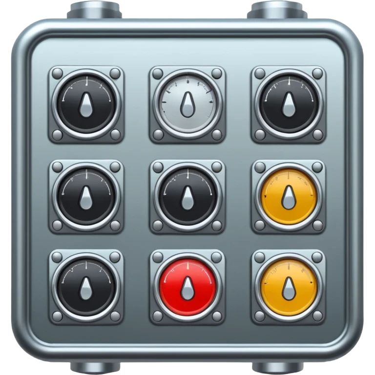 Generate realistic hydraulic control system for aircraft emoji