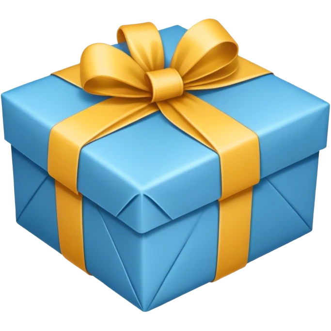 Gift wrapped with black rope emoji