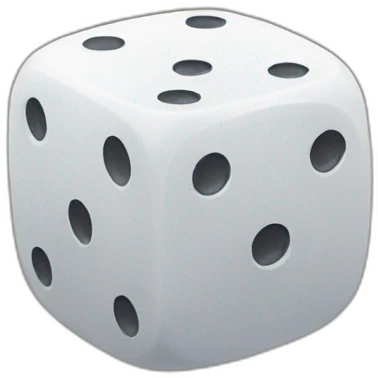 Dice emoji